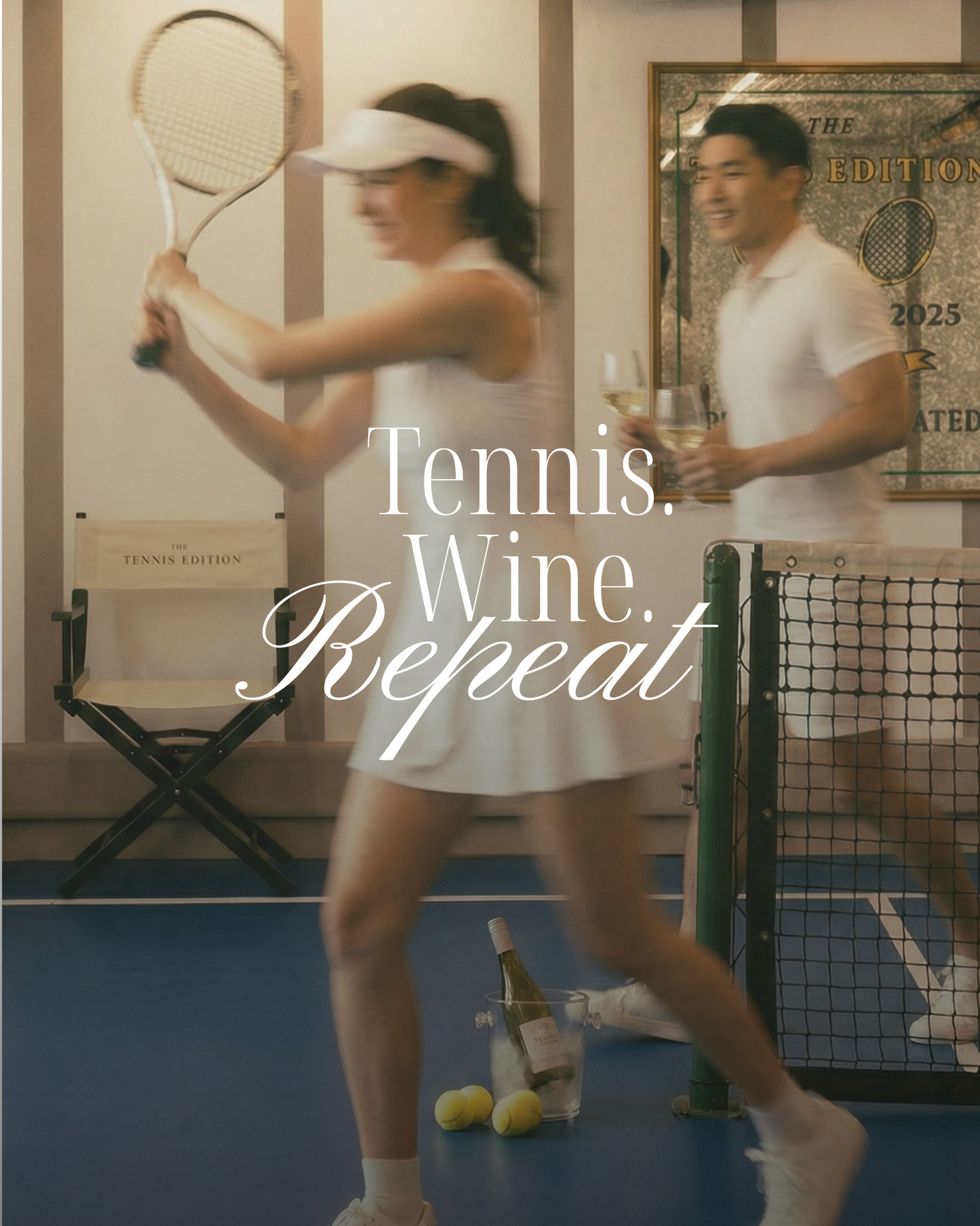 Wine Tasting & Tennis Social Evening